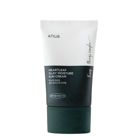 ANUA HEARLEAF SILKY MOISTURE SUNCREAM  SPF50