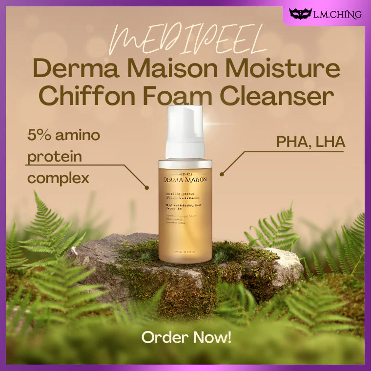 MEDI-PEEL - DERMA MAISON MOISTURE CHIFFON FOAM CLEANSER