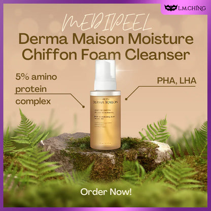 MEDI-PEEL - DERMA MAISON MOISTURE CHIFFON FOAM CLEANSER