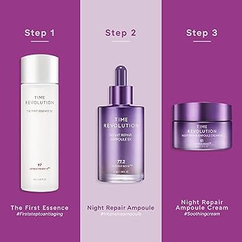 Time Revolution Night Repair Ampoule Cream 5X 