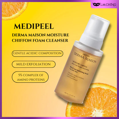 MEDI-PEEL - DERMA MAISON MOISTURE CHIFFON FOAM CLEANSER