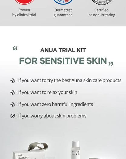 ANUA SOOTHING TRIAL KIT