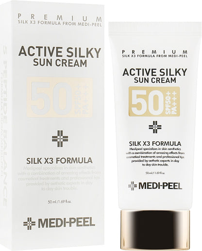 Medi-Peel Active Silky Sun Cream SPF 50