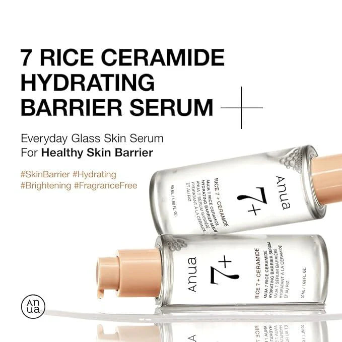 ANUA 7 Rice Ceramide Hydrating Barrier Serum