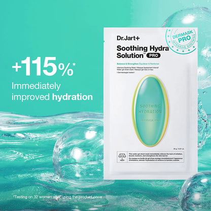 Dr.Jart + SOOTHING HYDRA SOLUTION PRO FACE MASK FOR IRRITATED SKIN